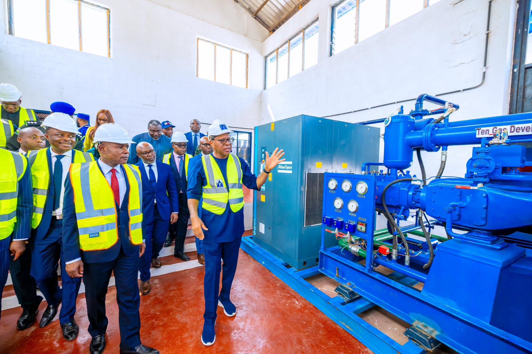 The Unveiling of Revamped Nigergas Company in Enugu by Gov Peter Mbah