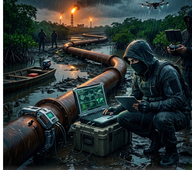 Pipeline Vandals Go High-Tech: Inside the Militarization of Oil Theft in the Niger Delta