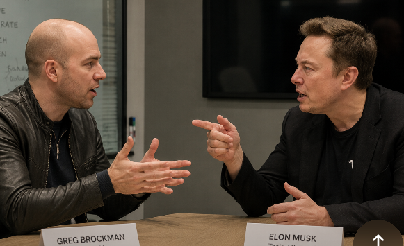 The co-founder of OpenAI said of Musk, “I thought he was going to hit me.”